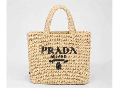 borsa prada paglia con strass|borse a spalla prada.